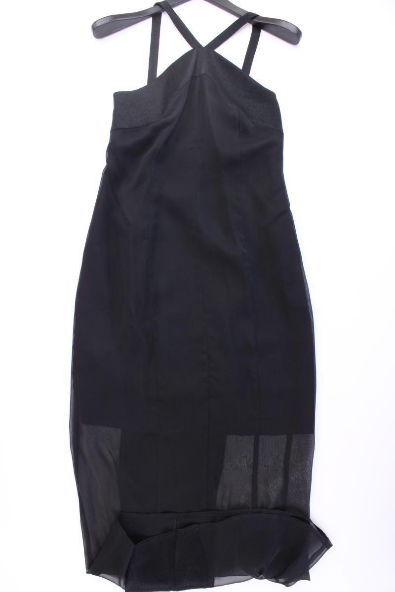 Marc Aurel Abendkleid Gr. 36 Träger Vintage schwarz aus Polyester