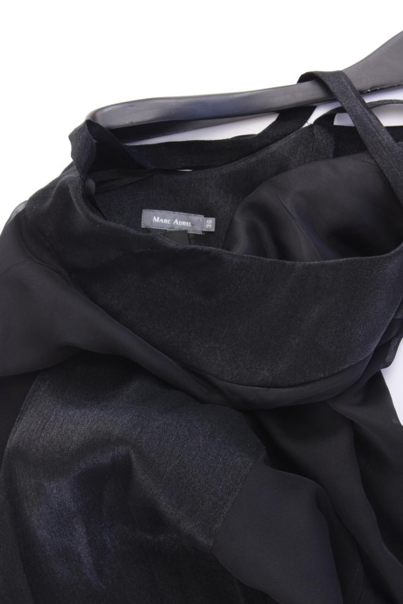 Marc Aurel Abendkleid Gr. 36 Träger Vintage schwarz aus Polyester