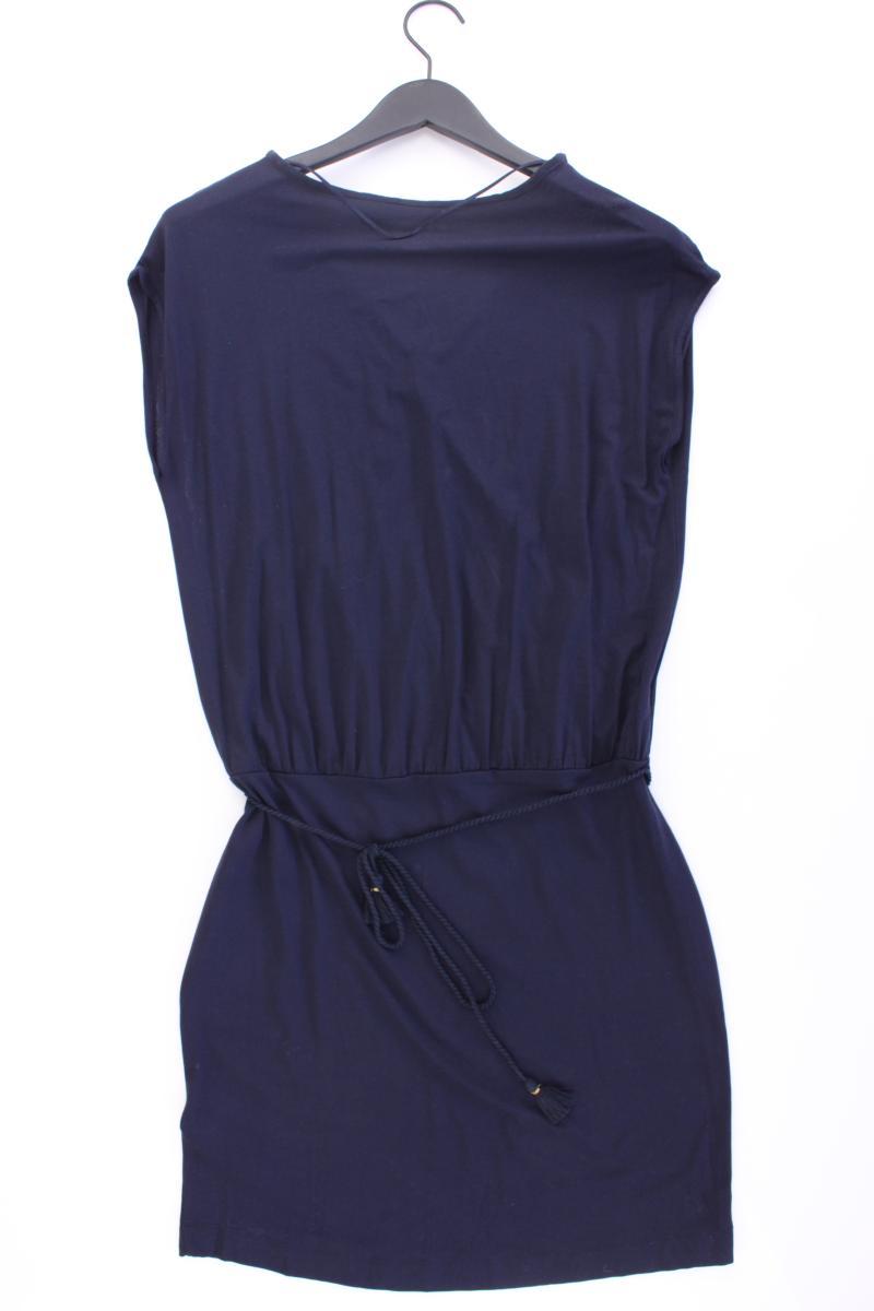 s.Oliver Jerseykleid Gr. 38 Kurzarm blau aus Viskose