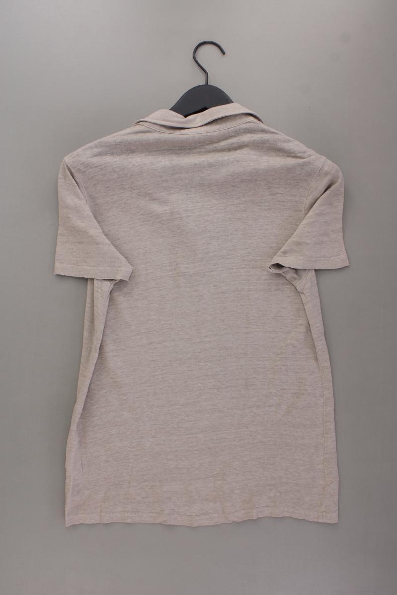 John Henric Leinenshirt für Herren Gr. S Kurzarm creme