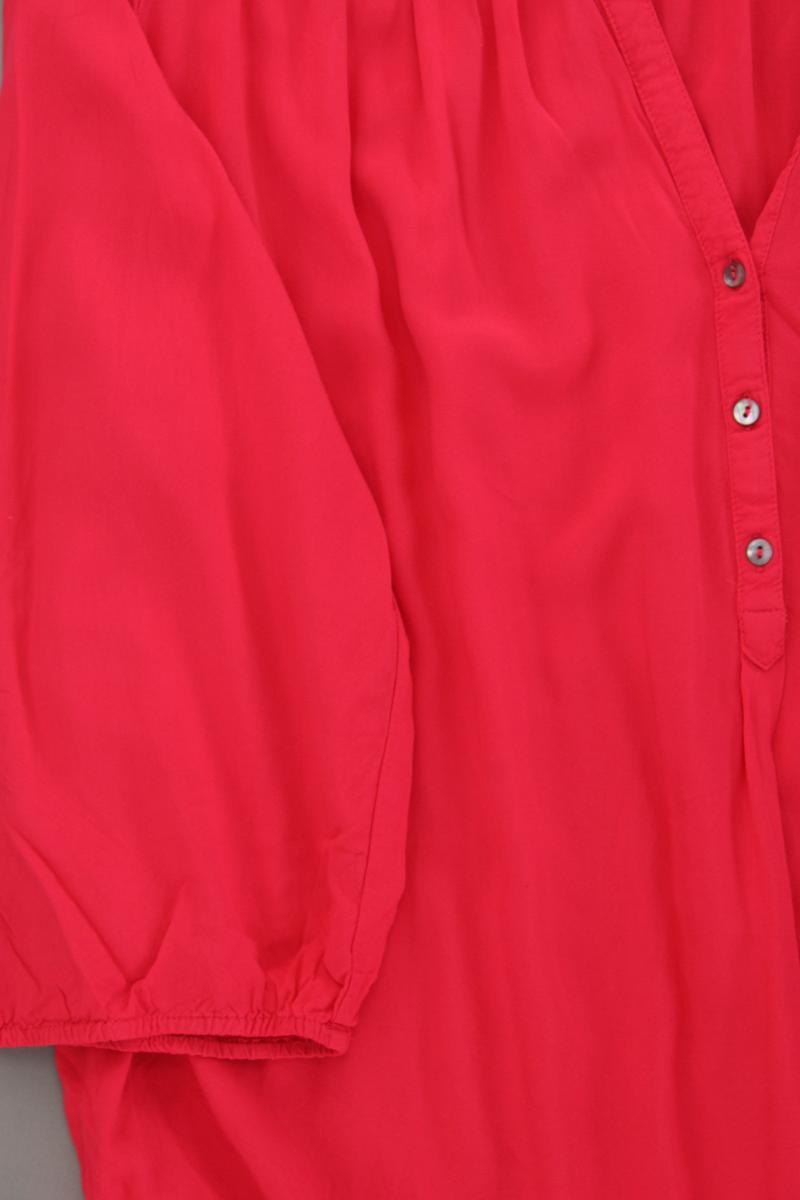 Esprit Classic Bluse Gr. 44 3/4 Ärmel rot aus Viskose
