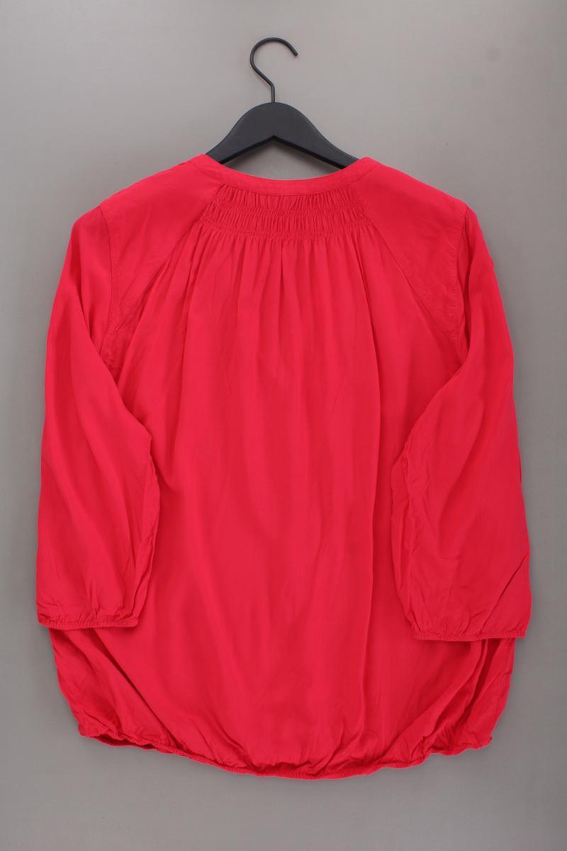 Esprit Classic Bluse Gr. 44 3/4 Ärmel rot aus Viskose