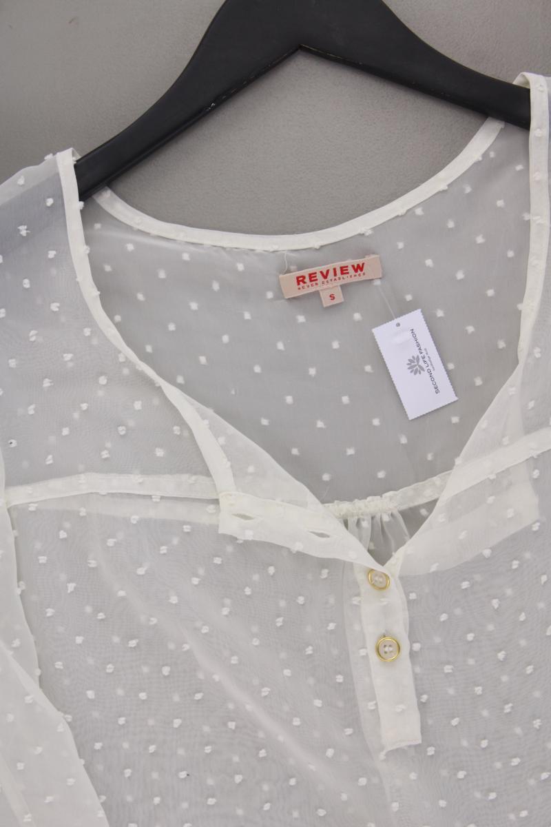 Review Classic Bluse Gr. S 3/4 Ärmel creme aus Polyester