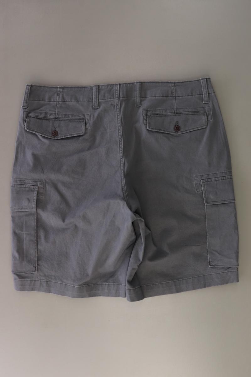 Lands' End Cargoshorts für Herren Gr. 54 grau aus Baumwolle