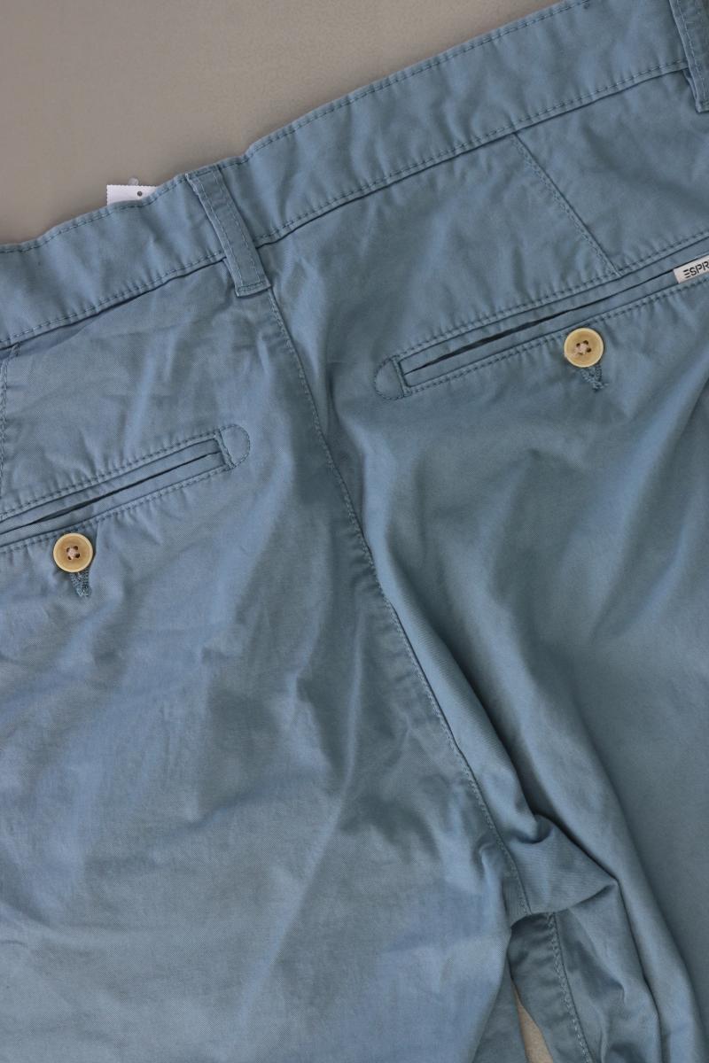 Esprit Chino Shorts für Herren Gr. W30 blau aus Baumwolle