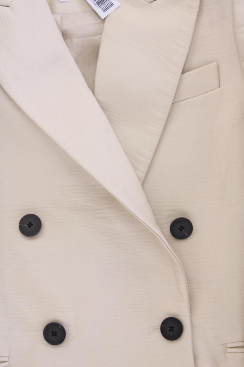 Designers Remix Longblazer Gr. 36 creme aus Baumwolle