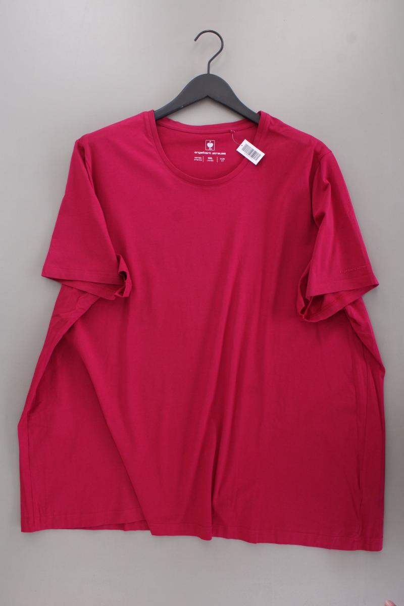 Engelbert + Strauss T-Shirt Gr. XXXL Kurzarm pink aus Baumwolle