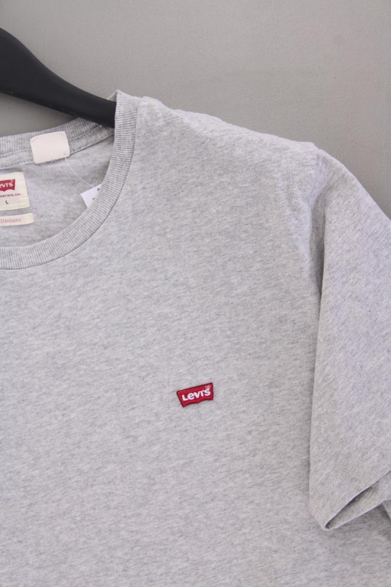 Levi's T-Shirt Gr. L Kurzarm grau aus Baumwolle