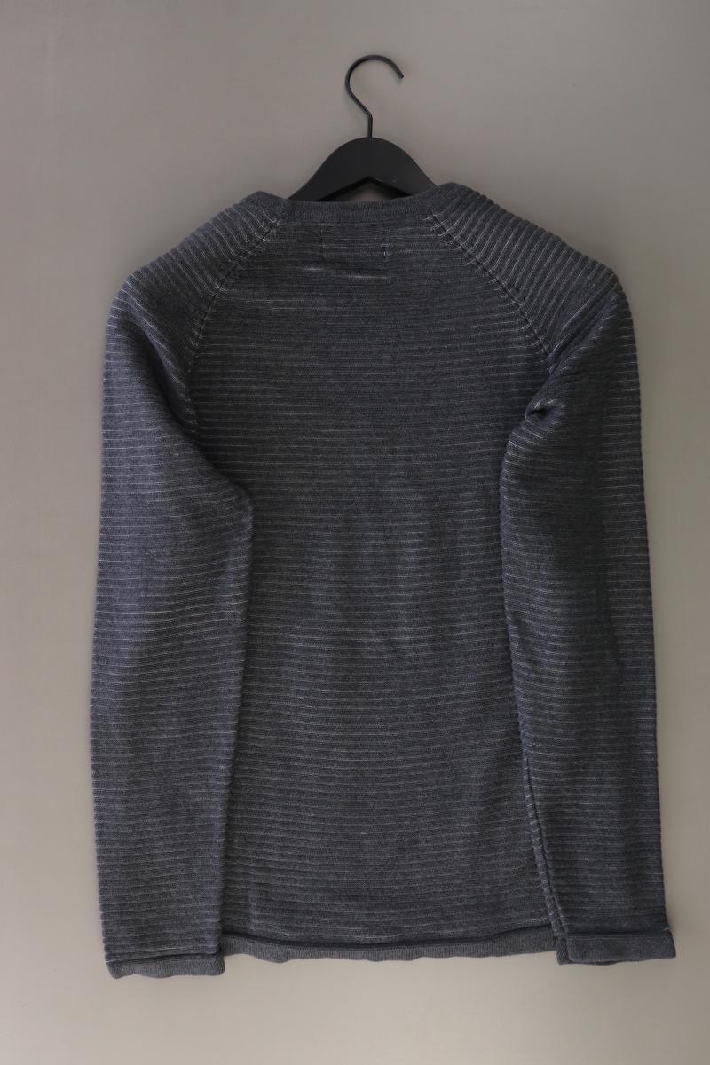 Jack & Jones Feinstrickpullover für Herren Gr. L grau aus Baumwolle