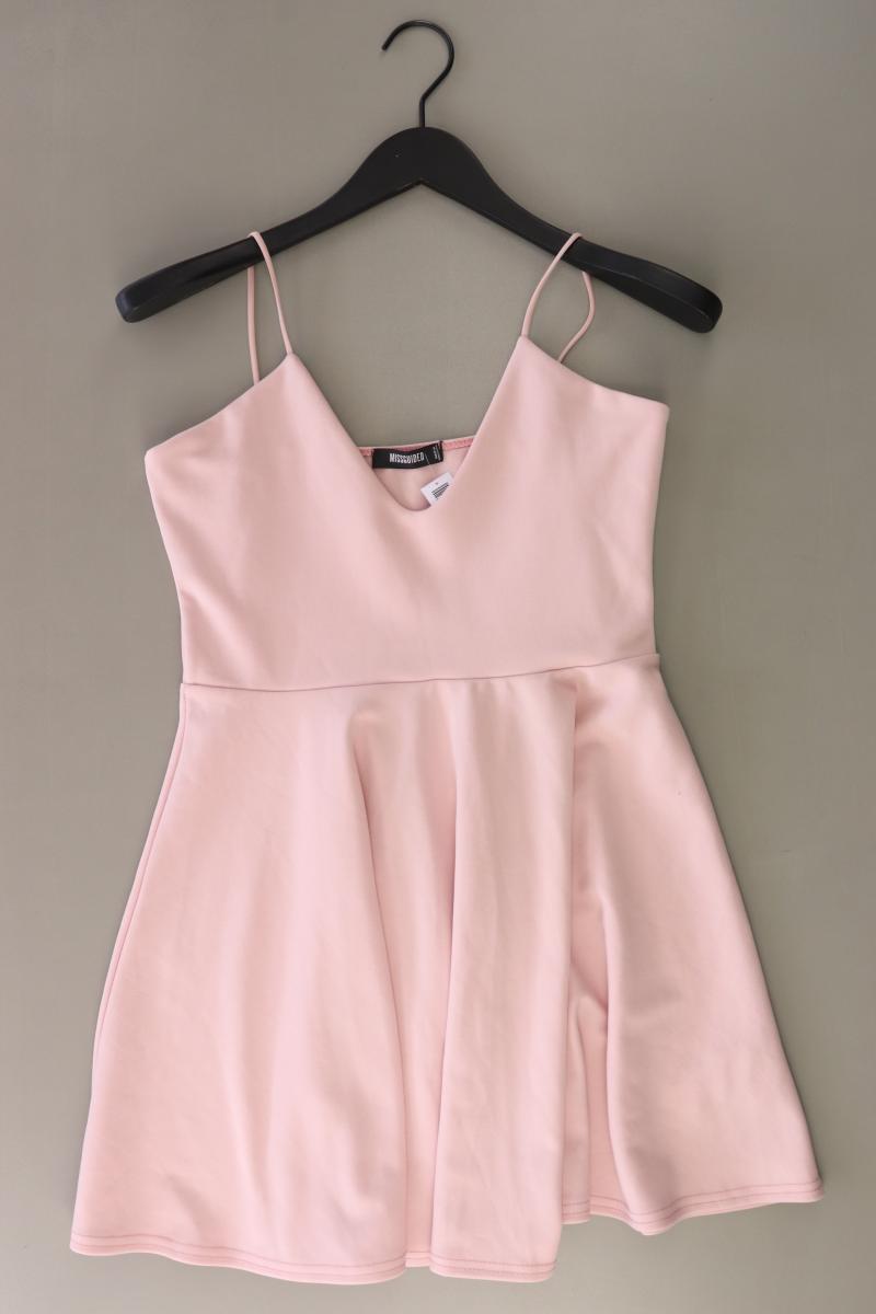 MISSGUIDED Minikleid Gr. 40 Träger rosa aus Polyester
