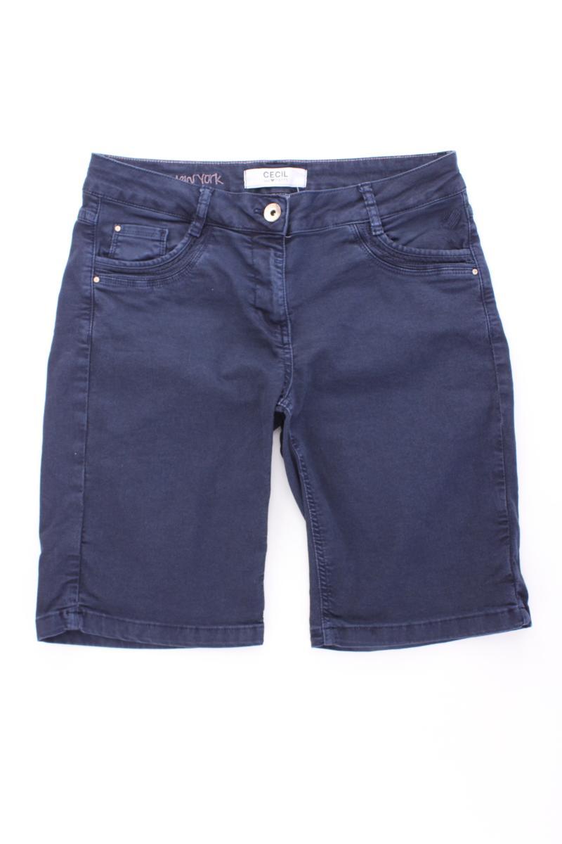 Cecil Shorts Gr. W29 Modell New York blau aus Baumwolle