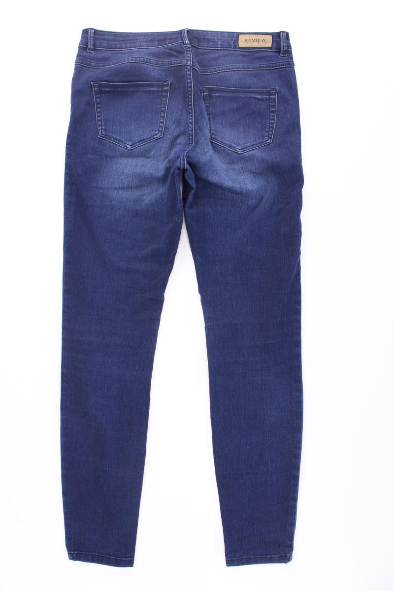 Review Skinny Jeans Gr. W29 blau aus Baumwolle