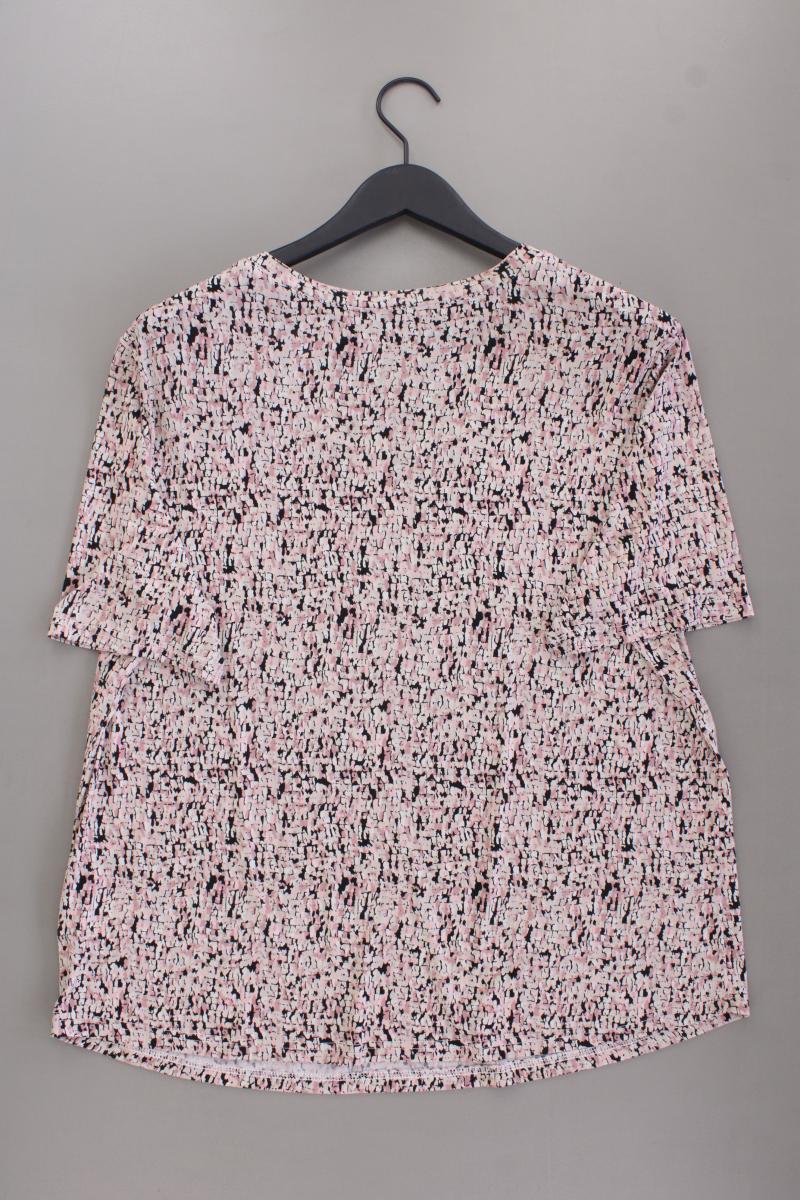 Helena Vera Printshirt Gr. 48 geometrisches Muster Kurzarm rosa aus Polyester