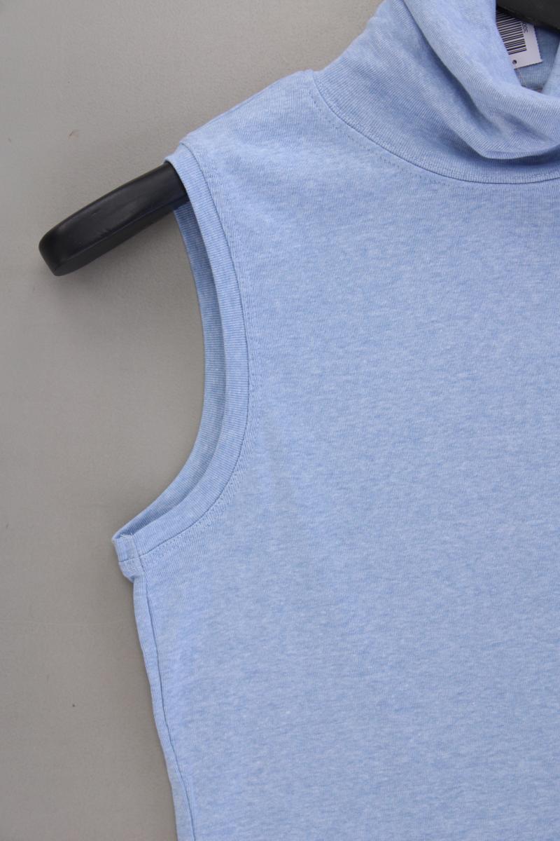 Montego Rollkragentop Gr. XL neuwertig blau aus Baumwolle