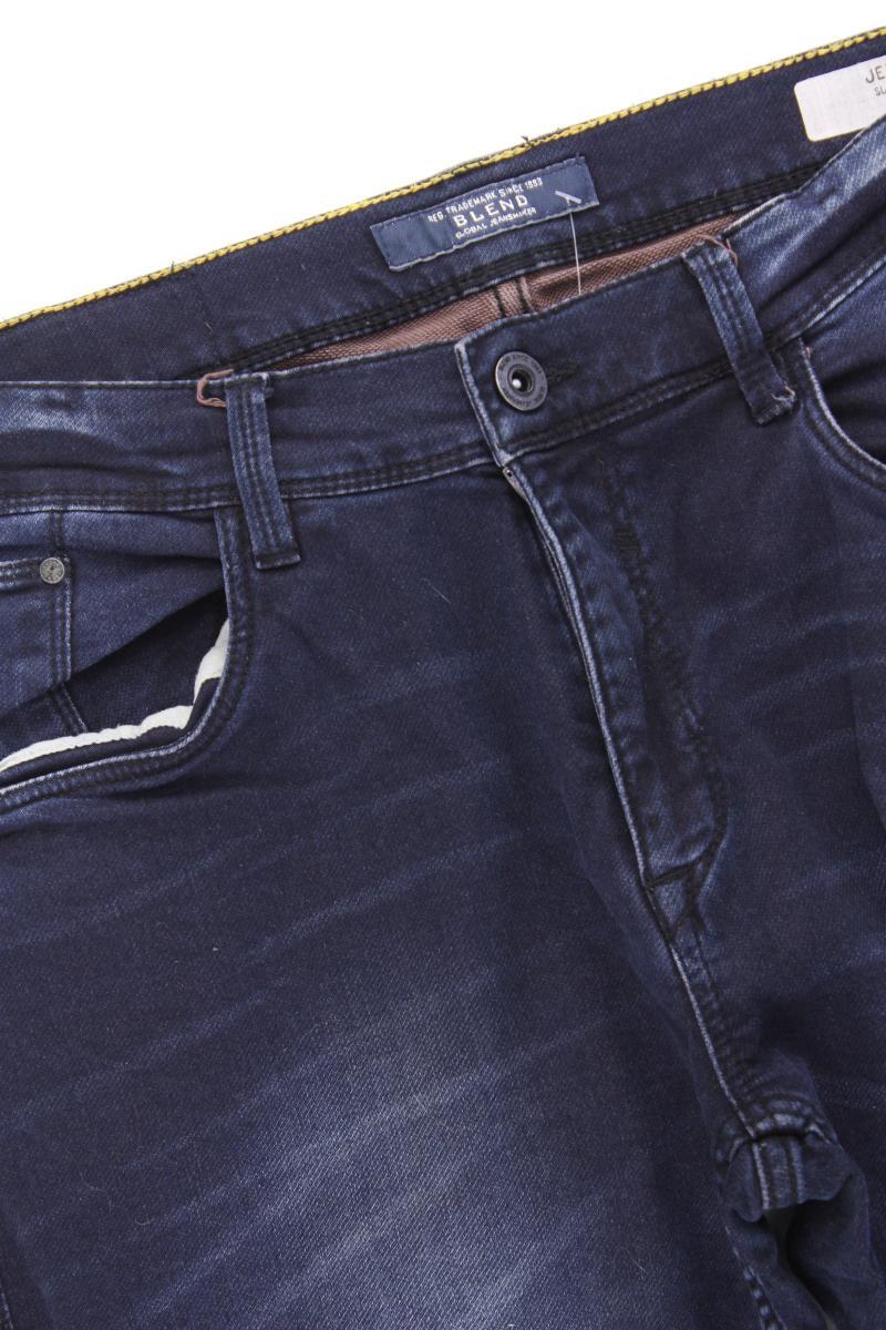 Blend Slim Jeans für Herren Gr. W33/L32 Modell Jet blau aus Baumwolle