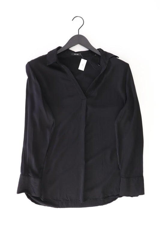 Opus Bluse "Fangi" Gr. 42 Langarm schwarz aus Viskose