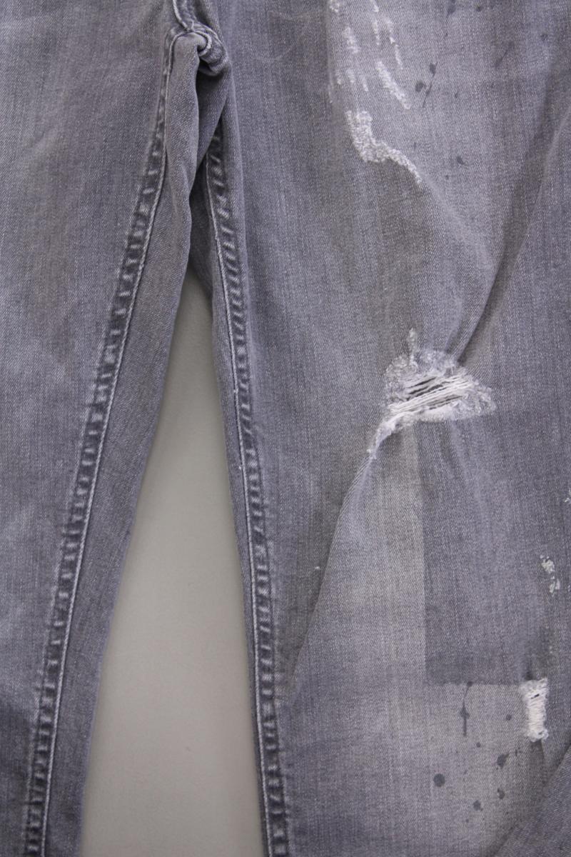Blend Straight Jeans für Herren Gr. W33/L32 grau aus Baumwolle