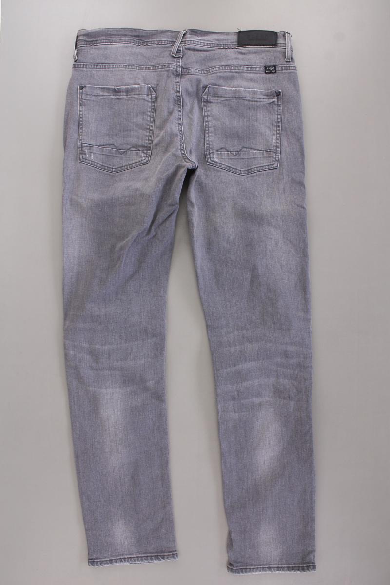 Blend Straight Jeans für Herren Gr. W33/L32 grau aus Baumwolle
