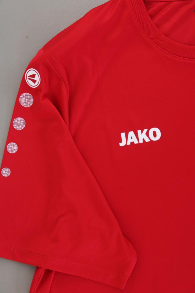 Jako Sportshirt für Herren Gr. XXXL neuwertig Kurzarm rot aus Polyester