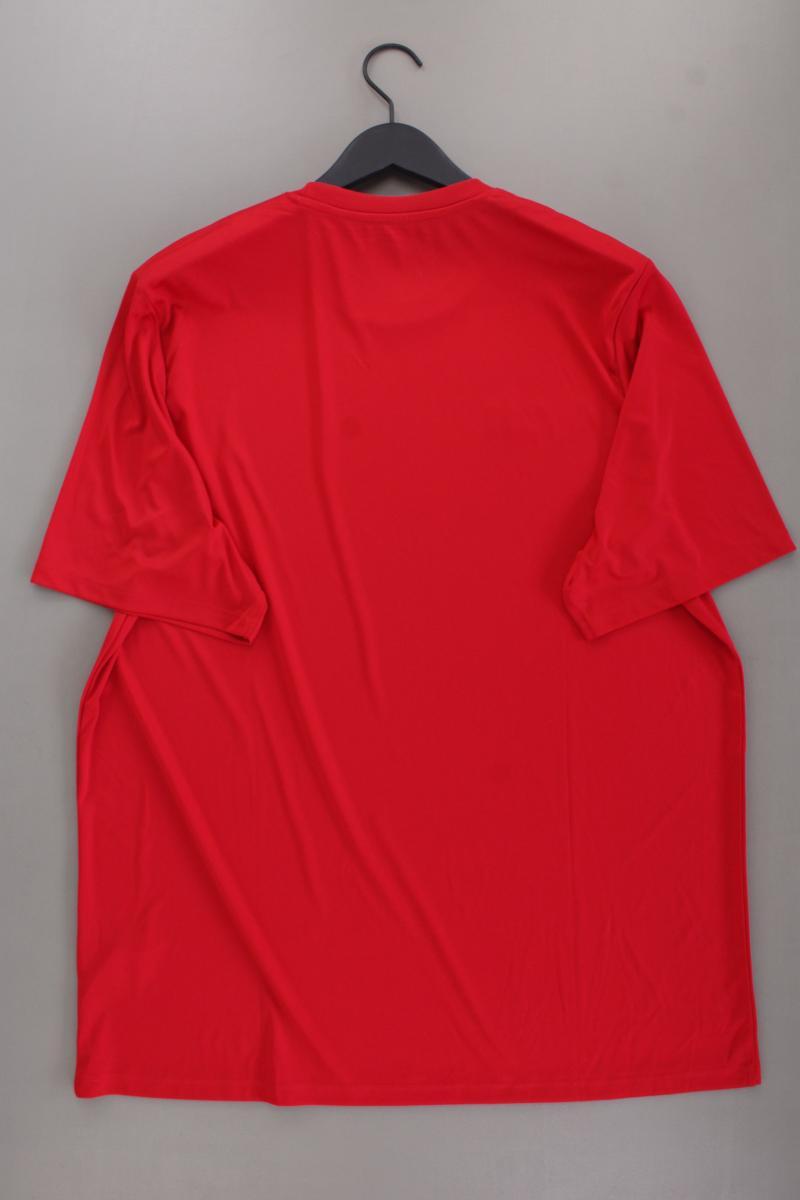 Jako Sportshirt für Herren Gr. XXXL neuwertig Kurzarm rot aus Polyester