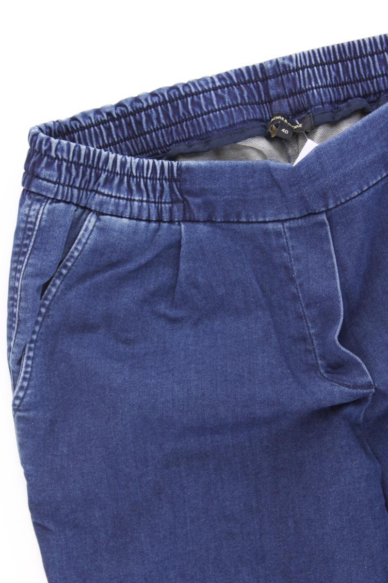 More&More Skinny Jeans Gr. 40 blau aus Baumwolle