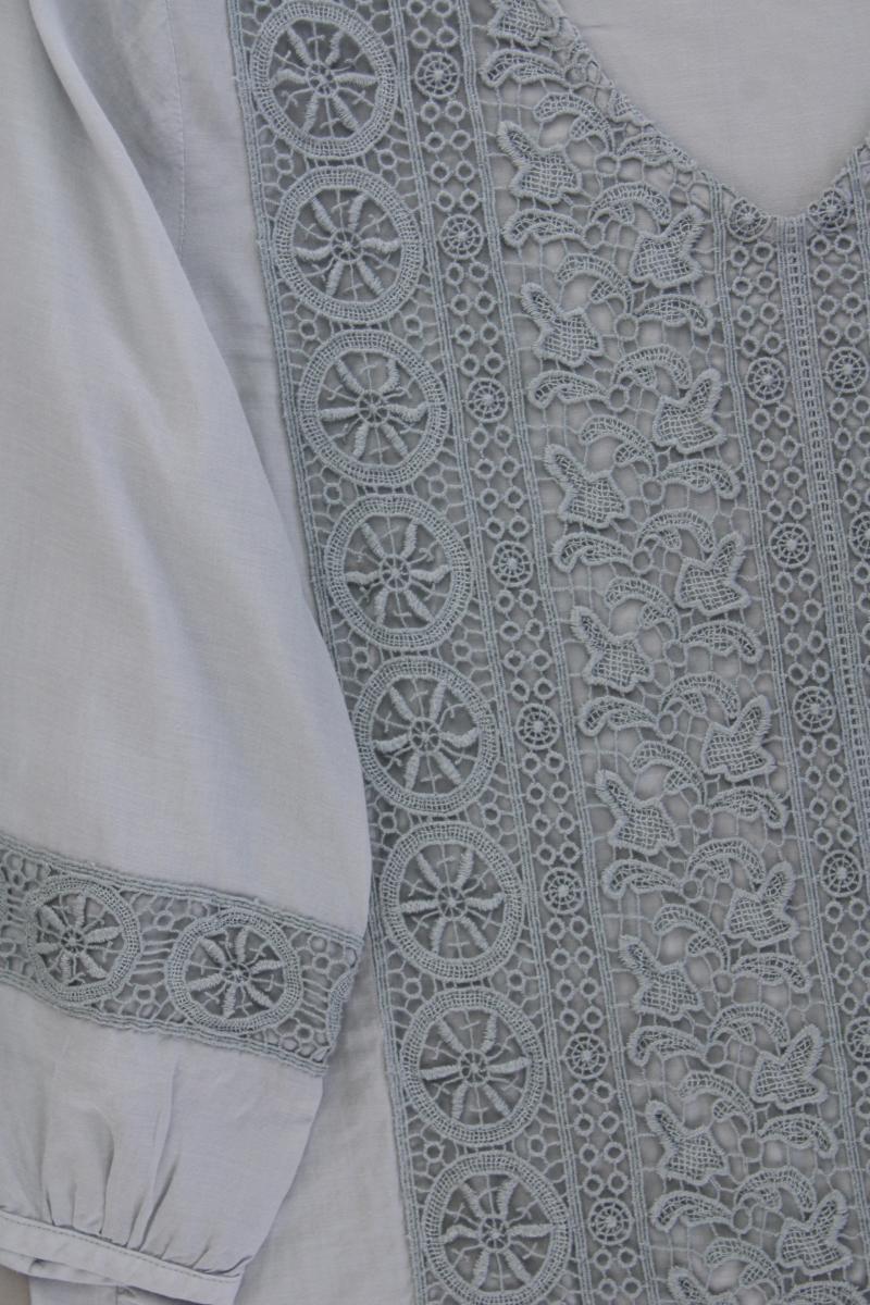 Esprit Classic Bluse Gr. XL neuwertig 3/4 Ärmel blau