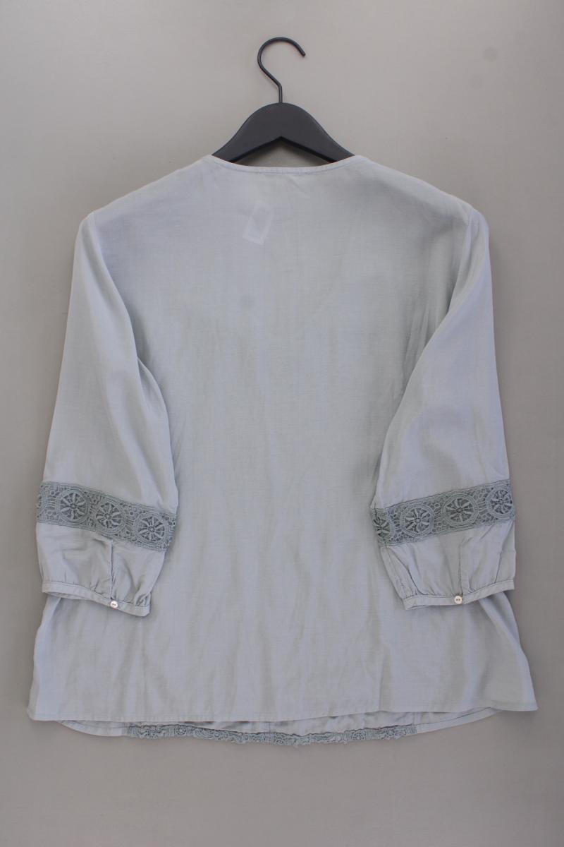 Esprit Classic Bluse Gr. XL neuwertig 3/4 Ärmel blau