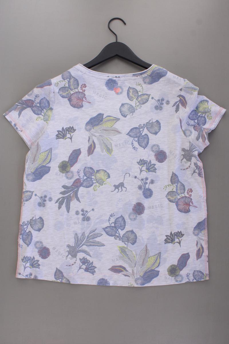 Cecil Printshirt Gr. XL Kurzarm grau