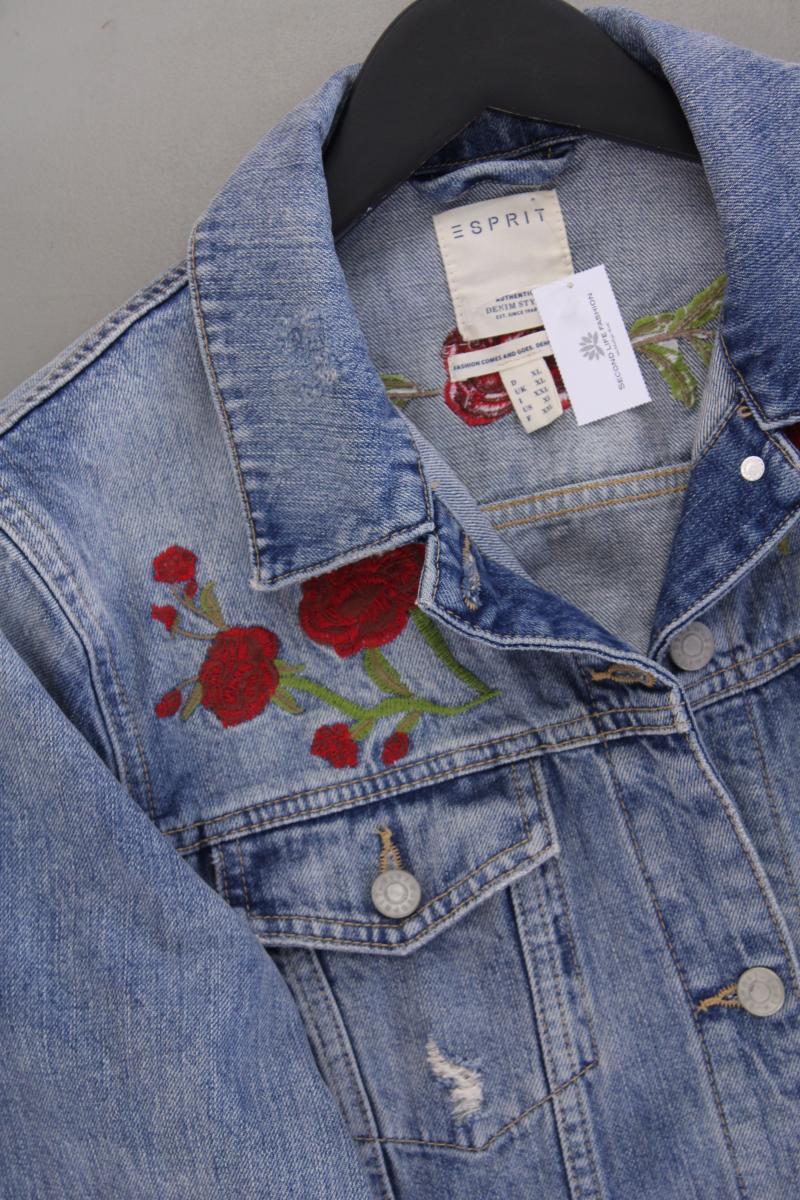 Esprit Jeansjacke Gr. XL neuwertig blau