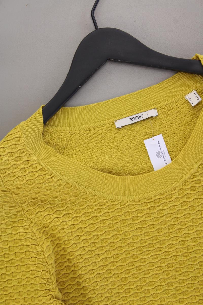 Esprit Feinstrickpullover Gr. L neuwertig gelb