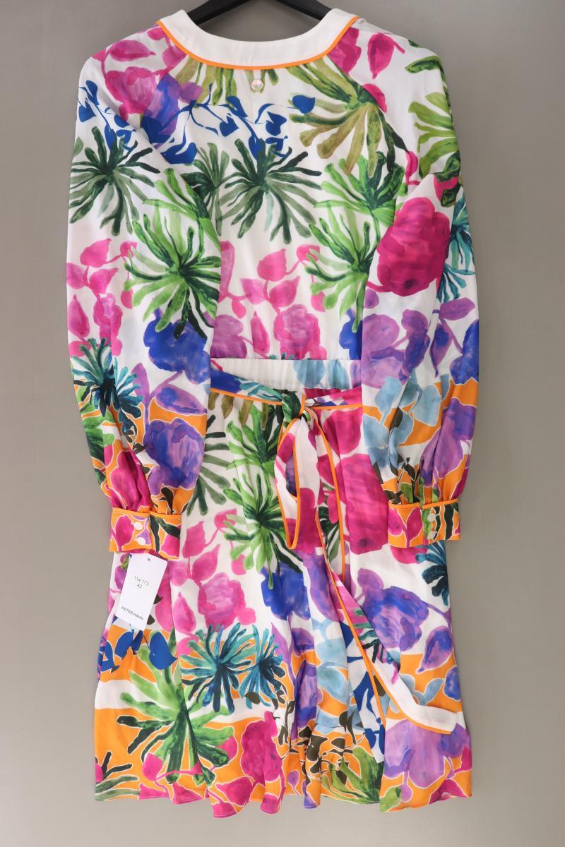 UTA RAASCH Langarmkleid Gr. 42 neu mit Etikett mehrfarbig aus Polyester