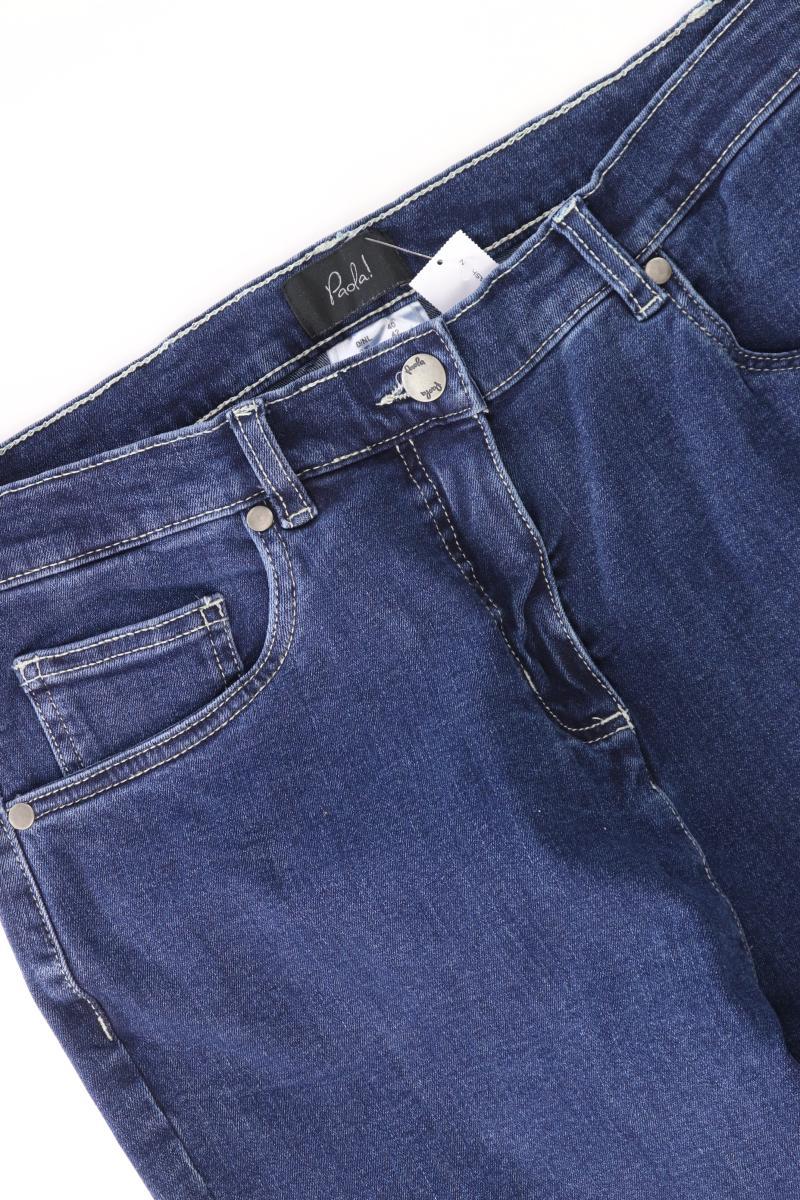 Paola 7/8 Jeans Gr. 40 blau aus Baumwolle
