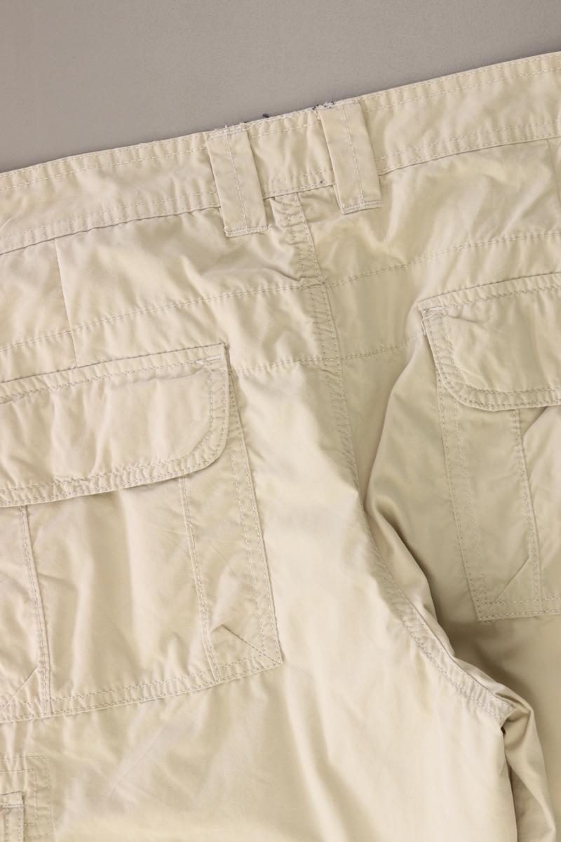 Engbers 3/4 Cargohose für Herren Gr. 52 creme aus Baumwolle