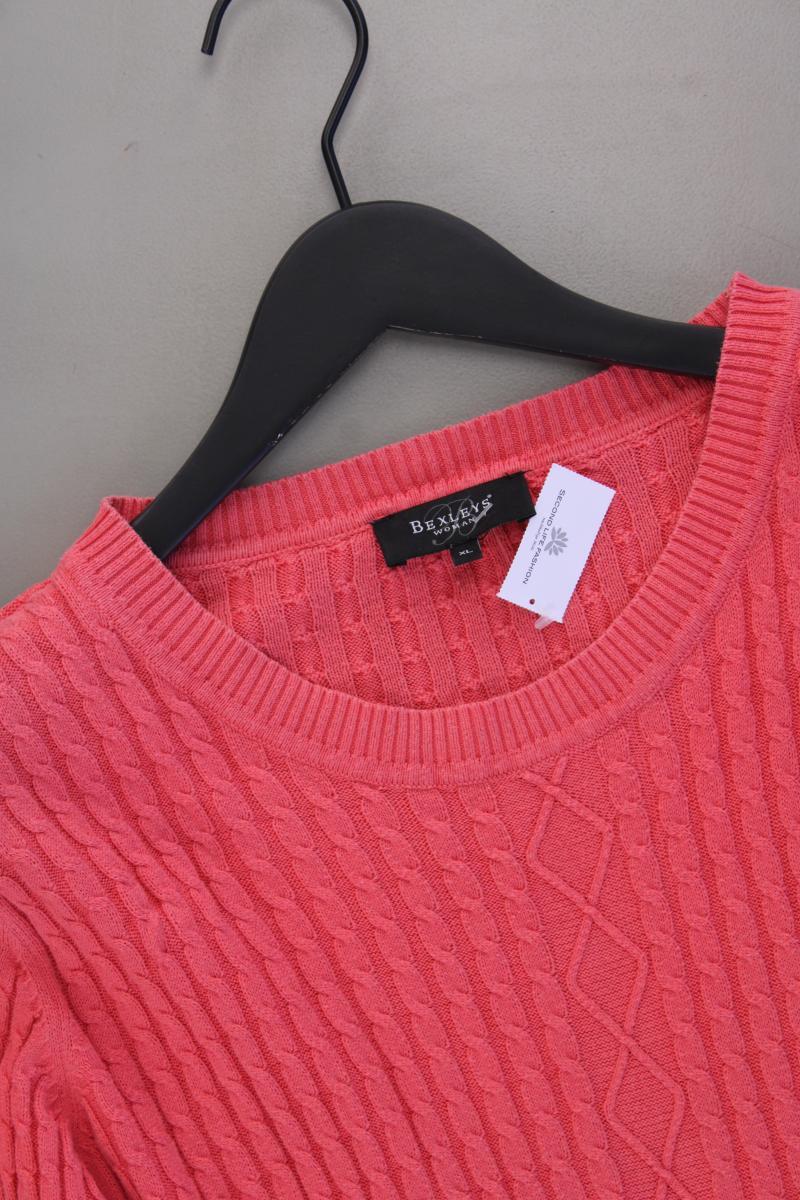 Bexley's Pullover korallrot Gr. XL pink aus Baumwolle