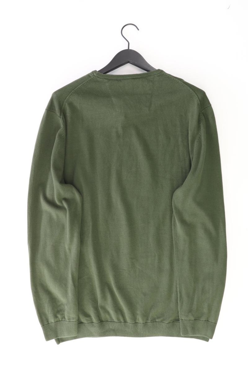 s.Oliver Feinstrickpullover für Herren Gr. XXXL olivgrün aus Baumwolle