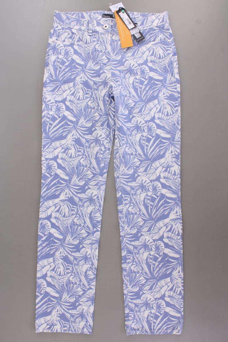 Atelier Gardeur Hose Gr. 36 neu mit Etikett Modell Inga blau aus Baumwolle