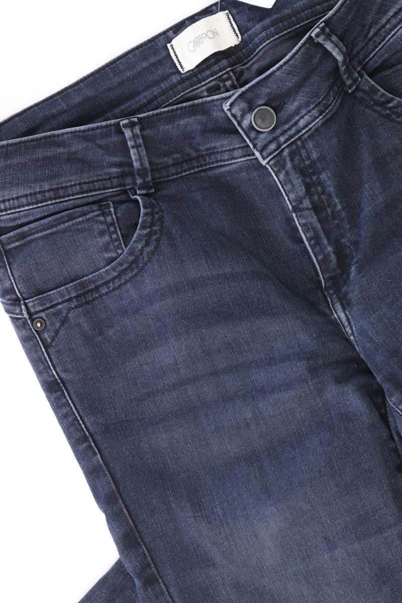Cartoon Regular Jeans Gr. 40 blau aus Baumwolle