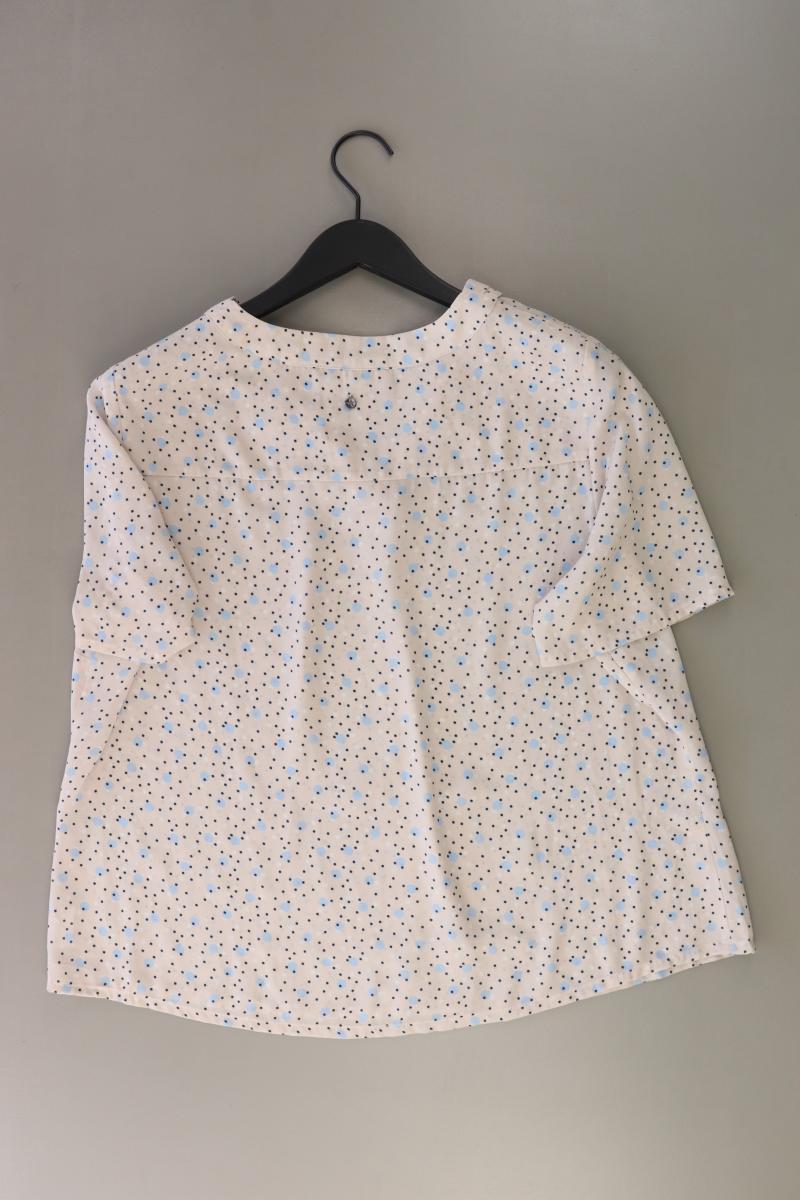 Thom by Thomas Rath Kurzarmbluse Gr. L gepunktet creme aus Polyester