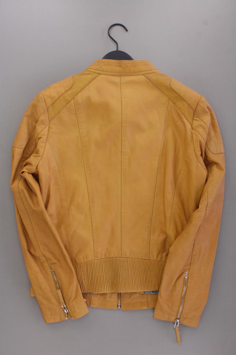 Blue Monkey Lederjacke Gr. 42 neu mit Etikett gelb