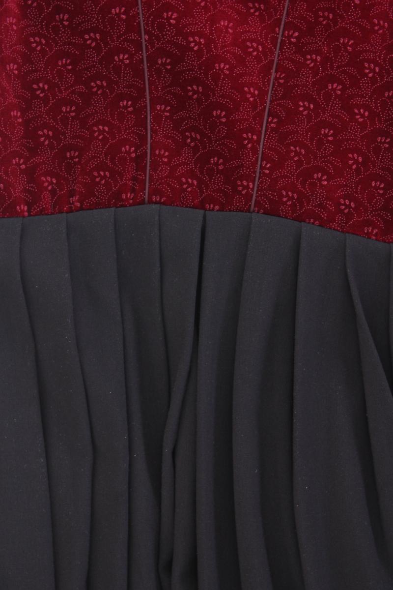Trachtenunterseher Dirndl Gr. 38 Ärmellos schwarz aus Baumwolle