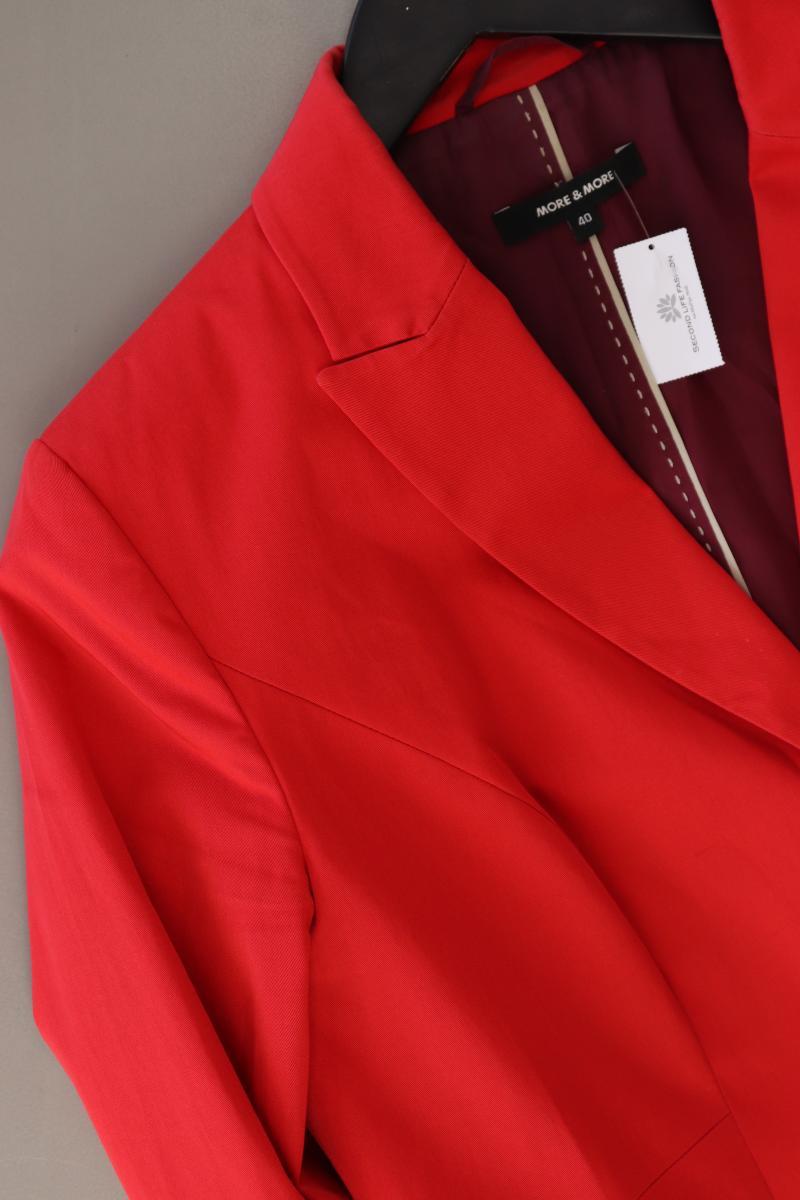 More&More Regular Blazer Gr. 40 rot