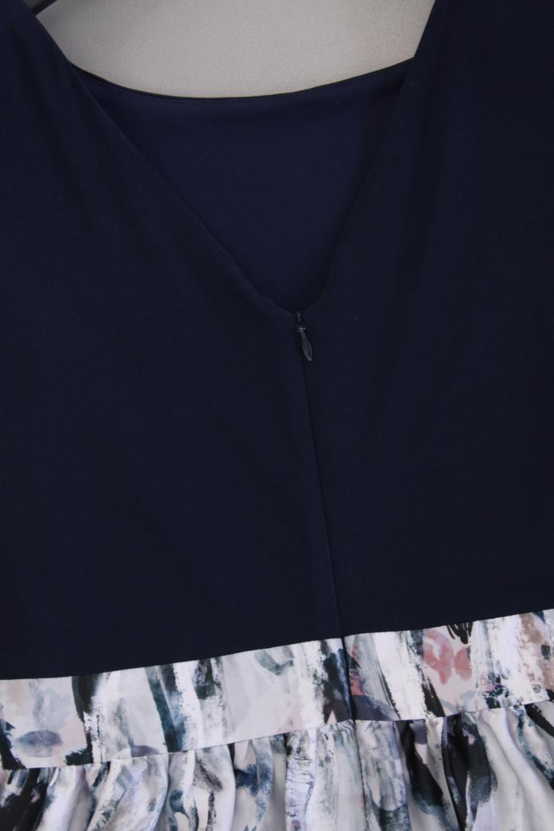 Swing Abendkleid Gr. 40 neuwertig Ärmellos blau aus Polyester