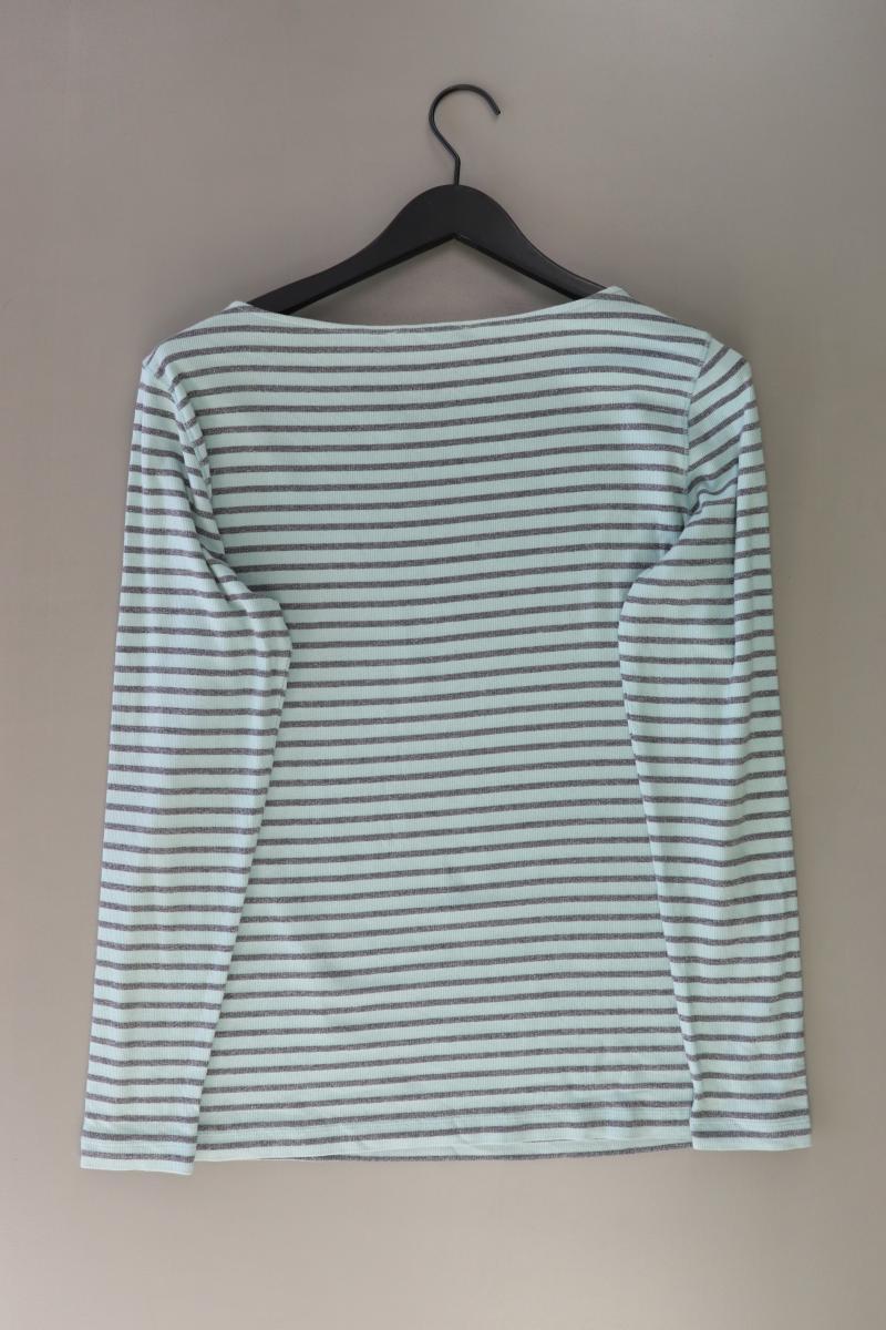 Laurèl Ringelshirt Gr. 44 gestreift Langarm türkis