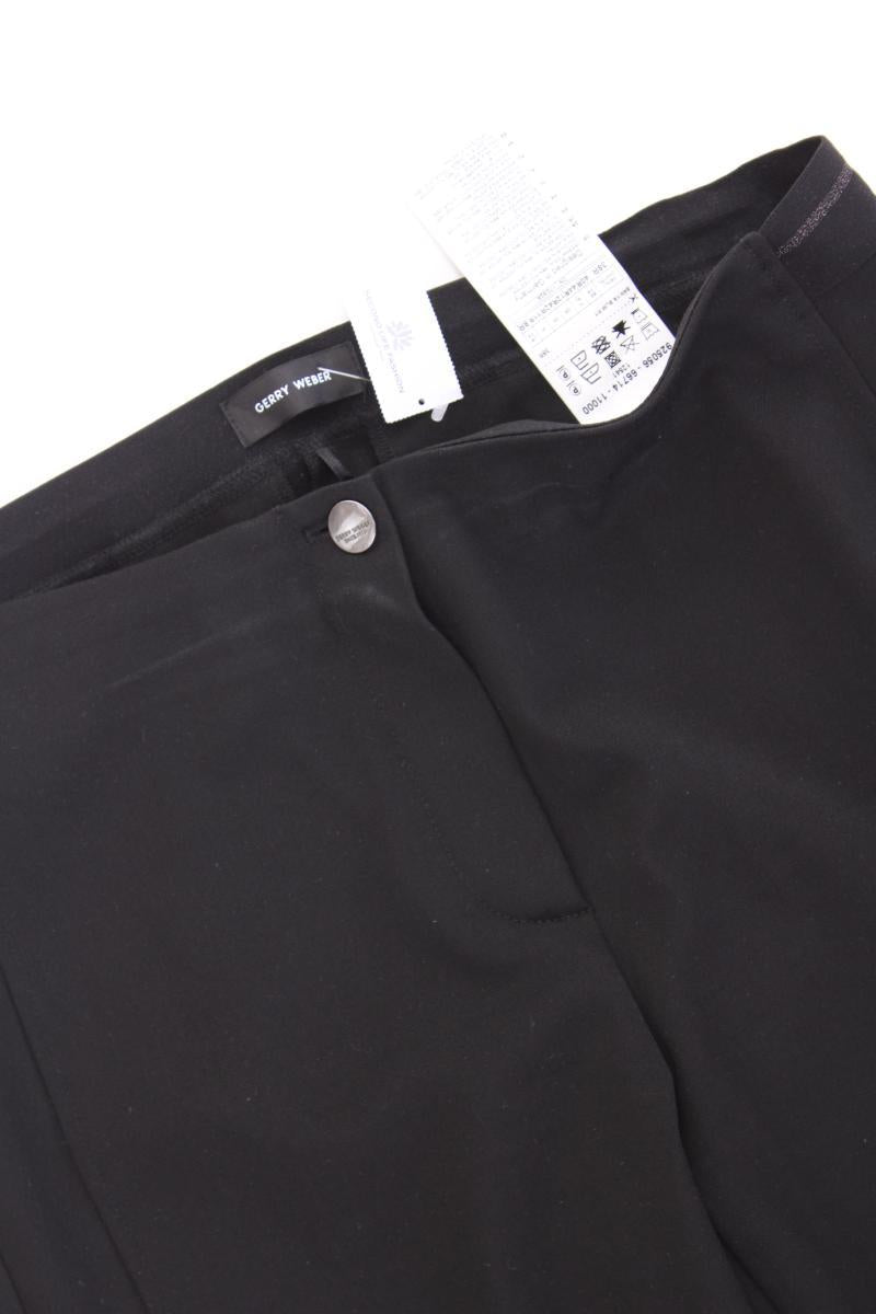 Gerry Weber Stoffhose Gr. 38 schwarz aus Polyester