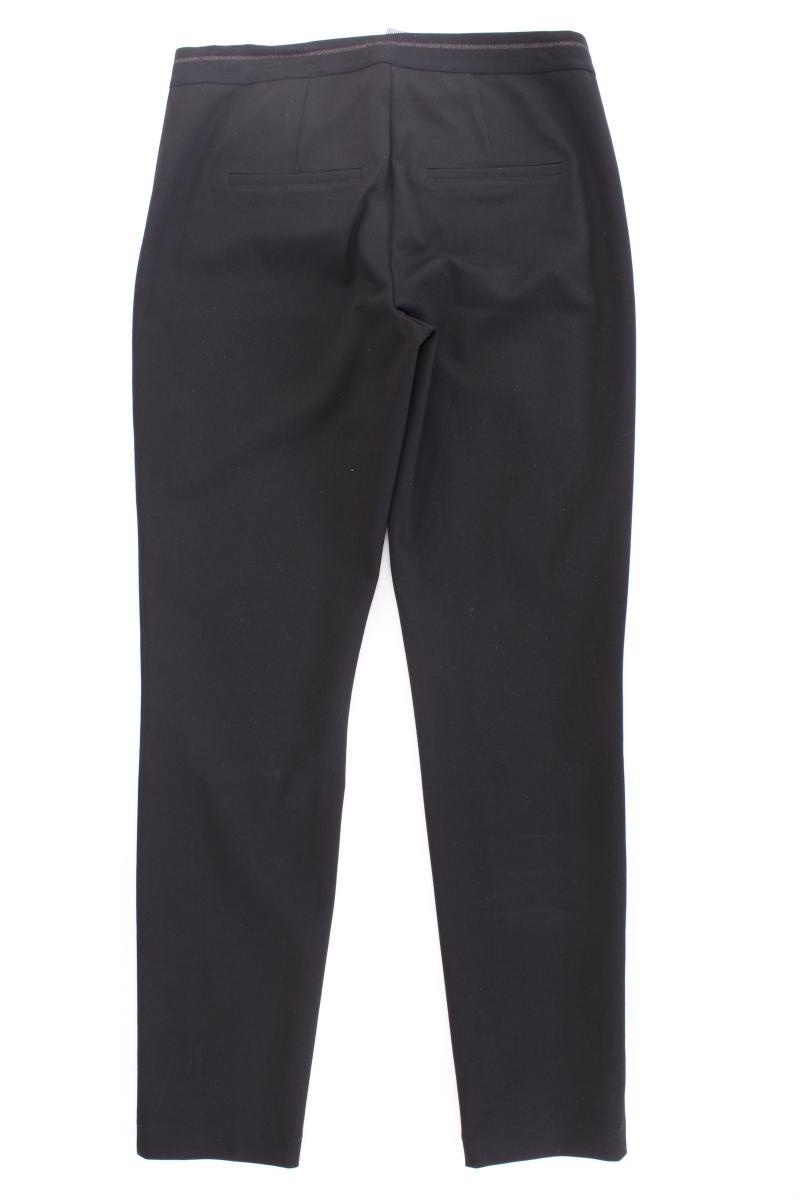 Gerry Weber Stoffhose Gr. 38 schwarz aus Polyester
