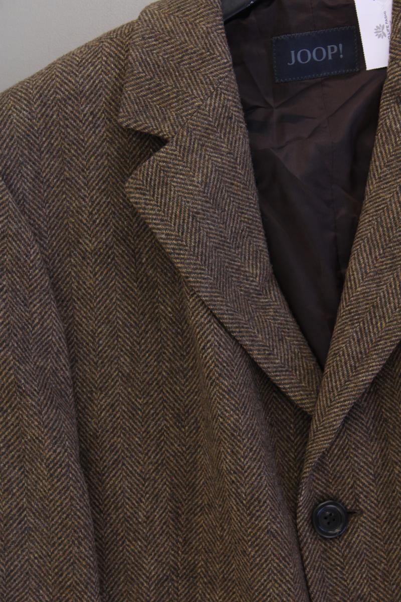Joop! Wollmantel für Herren Gr. 52 braun
