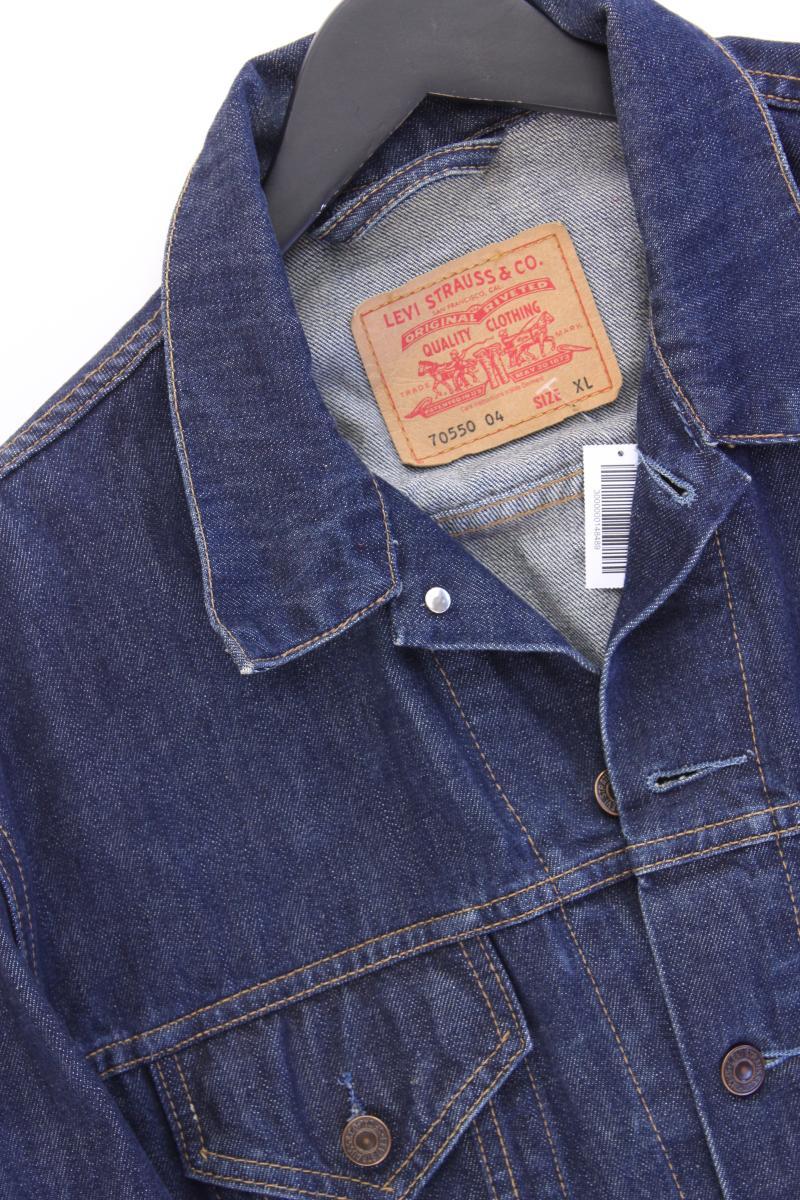 Levi's Jeansjacke für Herren Gr. XL neuwertig blau aus Baumwolle