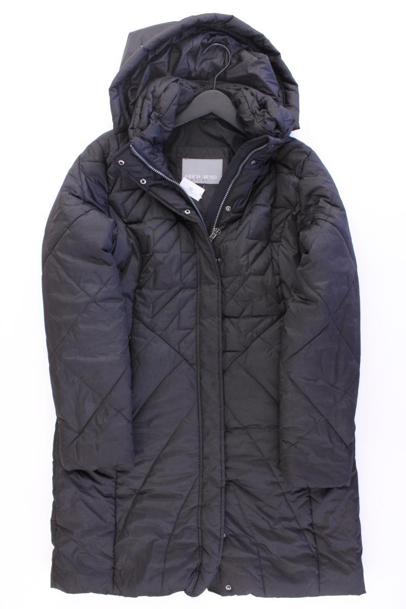 ERICH FEND Wintermantel Gr. 40 schwarz aus Polyester