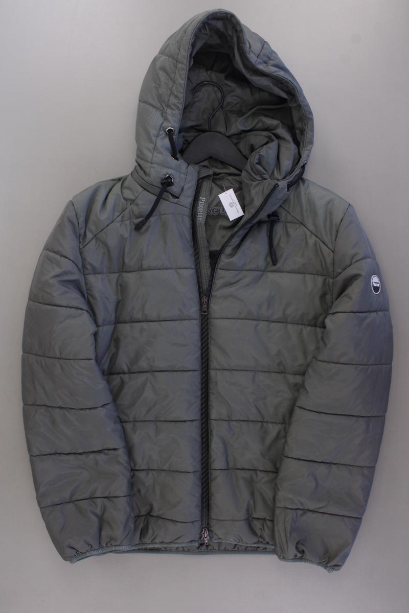 Pikeur Kapuzenjacke für Herren Gr. 48 neuwertig grau aus Polyester
