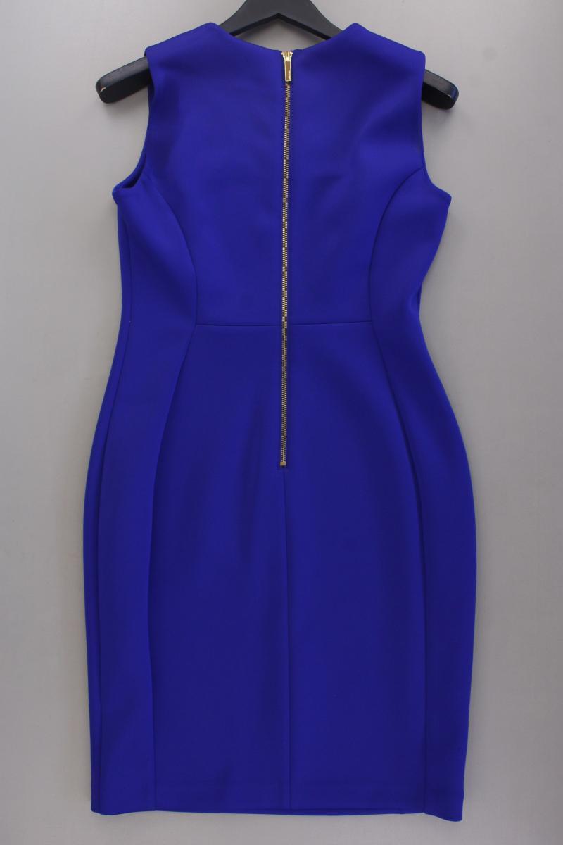 Calvin Klein Etuikleid Gr. US 10 (M) Ärmellos blau aus Polyester